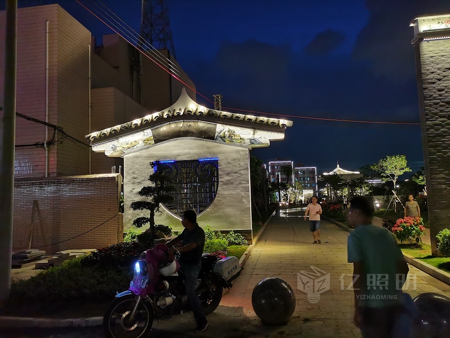 公园led灯光亮化促进城市“夜经济”发展