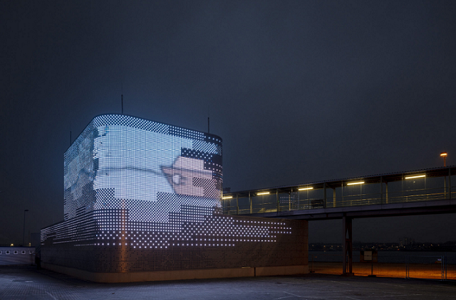 德国基尔港岸电站照明设计